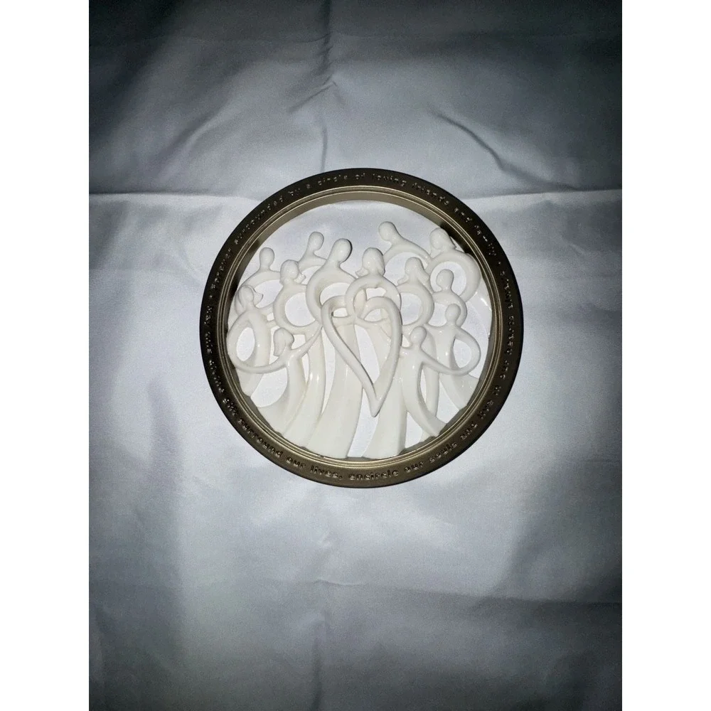 Enesco Circle of Love Always Together Wall Plaque Kim Lawrence Resin 6.5in